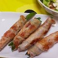 keiko154's cooksnap of when they made 運動会のいんげん肉まき.