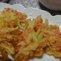 波波子's cooksnap of when they made ブロッコリーの茎のかき揚げ.