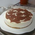 波波子's cooksnap of when they made チョコレートマーブルチーズケーキ.