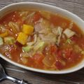 ねこりん222's cooksnap of when they made さつまいものミネストローネ.