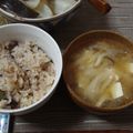 ねこりん222's cooksnap of when they made 節分豆の残りで…山菜ツナおこわ.