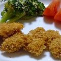 愛うらら's cooksnap of when they made ヘルシー★焼きチキンカツ.