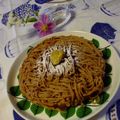 カバゴン's cooksnap of when they made ◆カップケーキDEぐるぐるモンブラン◆.