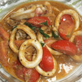 tink☆'s cooksnap of when they made いかワタとトマトのイタリアン炒め.