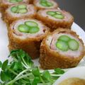  さくらのキッチン's cooksnap of when they made 季節のぶたまきフライ　アスパラ.