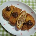 さとみりん's cooksnap of when they made 豚ロースと肉味噌のミルフィーユ揚げ.