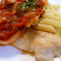 おぶうさま's cooksnap of when they made 鱈のムニエル☆トマトソース添え.