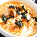 ㈱菊池's cooksnap of when they made キムチオイマヨのコッテリ濃厚スープ♪.