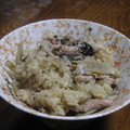 於石句亭御馳走参's cooksnap of when they made ✿焼きさんまとごぼうの炊き込みご飯✿.