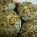 ふぇりな's cooksnap of when they made えのき入り★もちもち青海苔おから餅.