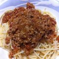 pokopapa's cooksnap of when they made 楽うまミートソース.