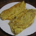 於石句亭御馳走参's cooksnap of when they made ひき肉と玉ねぎのオムレツ.