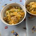 yesmama's cooksnap of when they made 我が家の親子丼.