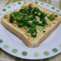 さったんママ's cooksnap of when they made 肉味噌☆ピーマントースト.