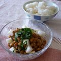 ひみつのアッコ's cooksnap of when they made なっとろろ～♫(納豆＆角刈り長芋).