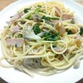 posh☆'s cooksnap of when they made 柚子胡椒の豆乳パスタ☆味噌風味♪.