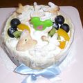 ちーちゅん's cooksnap of when they made ビスキュイ生地で文字とバースデーケーキ♪.