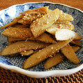 cafe0305's cooksnap of when they made 簡単★ゴボウの胡麻和え.