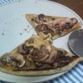 minisachi's cooksnap of when they made ガーリックきのこピザ.