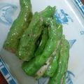 えりー。's cooksnap of when they made ししとうのベーコンチーズ焼き.