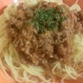 kiyokong's cooksnap of when they made 楽うまミートソース.