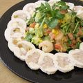 yayamash's cooksnap of when they made えびと彩り野菜のコンソメジュレ.