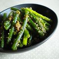 オレンジデイ's cooksnap of when they made ✿にんにくの芽のごま和え✿.