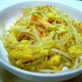 ママdeko's cooksnap of when they made もやし、ちくわ、卵の桜えび炒め.