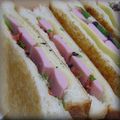 かき氷's cooksnap of when they made ウメしそチーズの☆ジャポネホッとサンド.