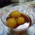 kobo7's cooksnap of when they made みたらし豆腐白玉のアイス添え♡.