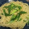 しょしょしょ's cooksnap of when they made ネギのパスタ.