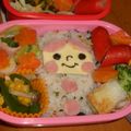 井澤綾華（井澤農園）'s cooksnap of when they made ♪簡単キャラ弁♪うなずきんちゃん♪.