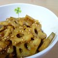ちっちchan's cooksnap of when they made 味噌がミソ☆きんぴられんこん.