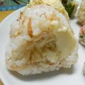 シャンプーハット's cooksnap of when they made ポテチが！？マヨと☆おにぎりIN☆☆.