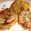 spainの娘's cooksnap of when they made ☆大根のみそバタ焼き☆.