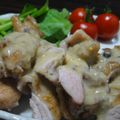 はなぺちゃ☆みるく's cooksnap of when they made 鶏もも肉のソテーアンチョビクリームソース.