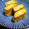puniＫ's cooksnap of when they made お弁当にベーコン&バジル卵焼き！.