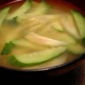鮎めし♀'s cooksnap of when they made ☆母の味〜夏の味噌汁☆.