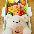 クックH9Y7SA☆'s cooksnap of when they made 簡単キャラ弁♡すみっコぐらしのしろくま.