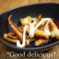 putimiko's cooksnap of when they made ♢　イカげその照り焼きマヨネーズ　♢.
