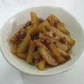 えりべえ's cooksnap of when they made じゃが芋と挽肉炒め♪.