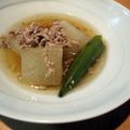 maricobabylon's cooksnap of when they made 冬瓜と鶏ひき肉のそぼろ煮.