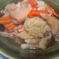 hinaたん's cooksnap of when they made 春キャベツと油揚げのさっと煮.