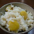 ヌーシ's cooksnap of when they made 秋の味覚　＊栗ご飯＊.