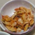 あくあ☆ぶるー's cooksnap of when they made レンコンキムチマヨ.