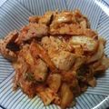 ☆もち★'s cooksnap of when they made ★バターが合う☆豚キムチ炒め★.