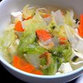 ちいち12's cooksnap of when they made もう1品！！1人鍋で白菜と春雨の中華鍋.