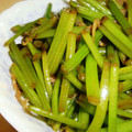 mmameco's cooksnap of when they made さつま芋の茎のきんぴら.