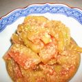 megane_kozou_nari's cooksnap of when they made 超簡単！スイカの皮のごま酢和え.