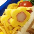 ナオボ's cooksnap of when they made お花の出汁巻き卵（キャラ弁）.